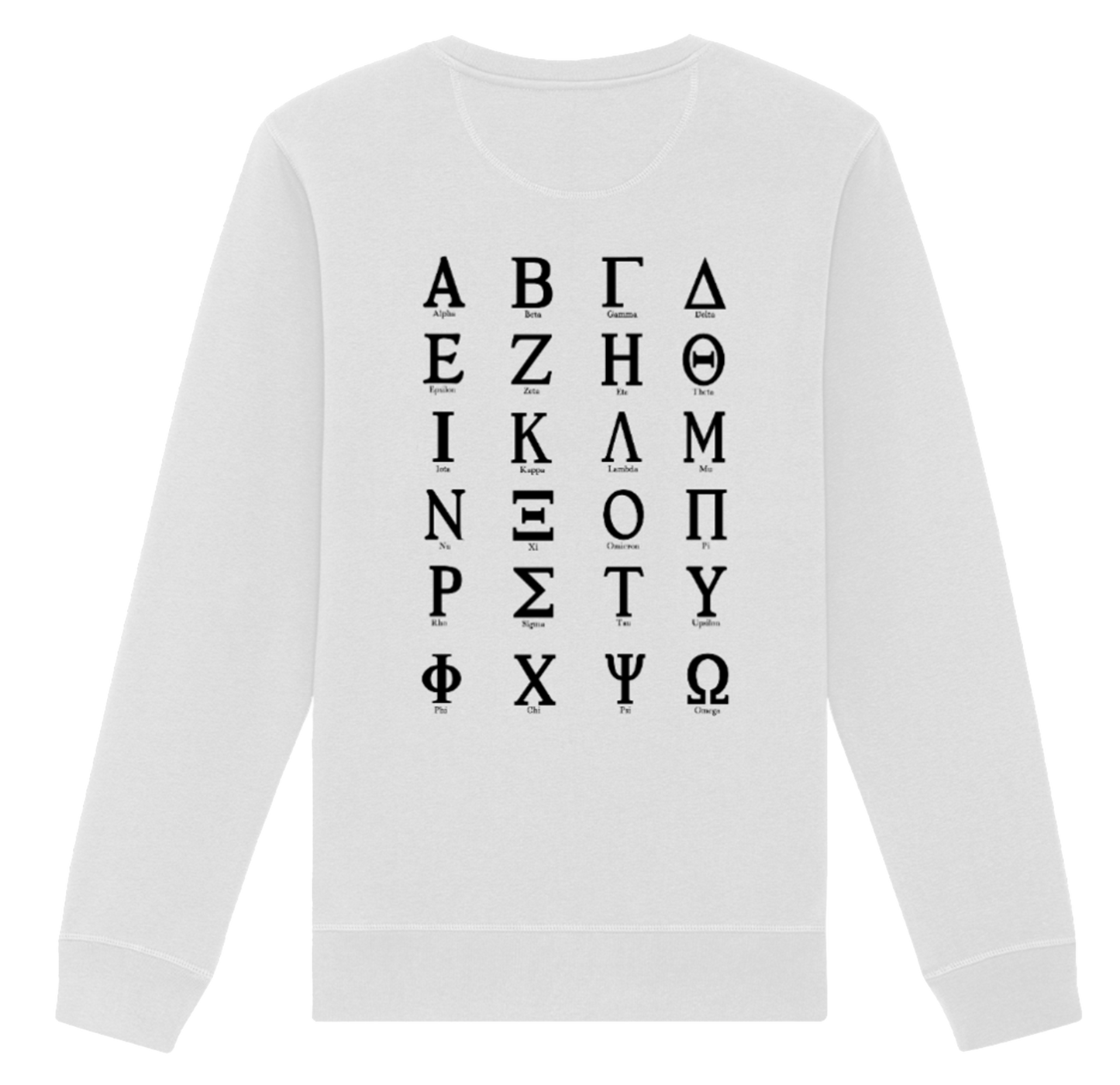 Alphabet Grec - Sweat